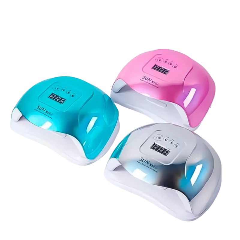 SUN - Lampara Uñas Semipermante Esmalte Uv Led 54w Tornasol