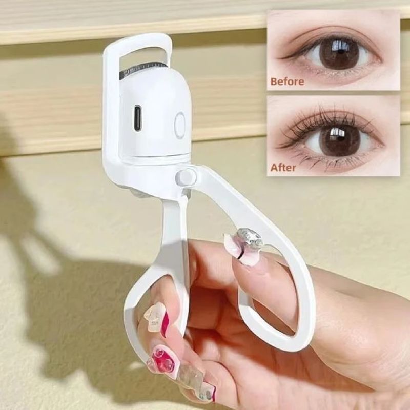 GENERICO - Encrespador Eléctrico Pestañas Recargable 2 niveles