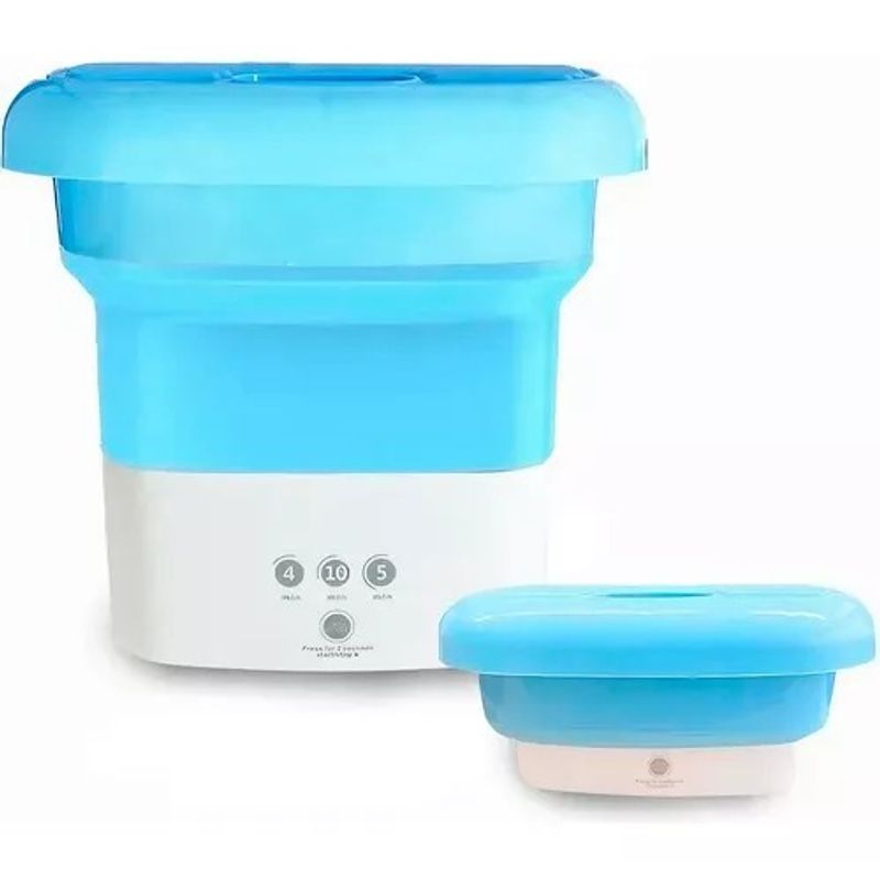 IMPORTACIONES UNIVERSO - Mini Lavadora Portátil Eléctrica Plegable De 7 Litros