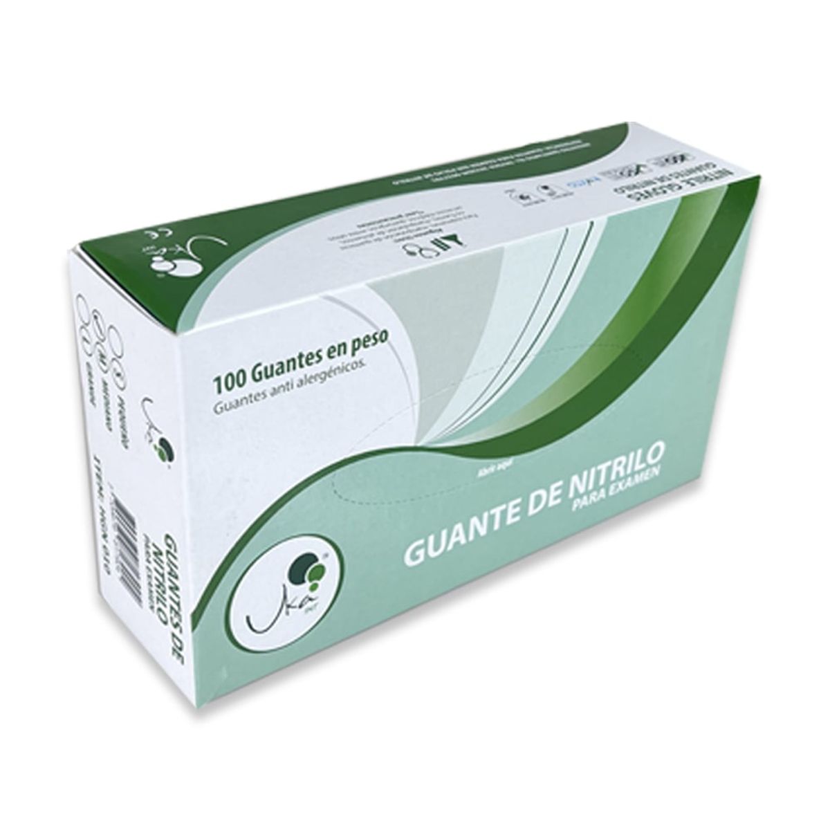 UKAINT - Guantes de Nitrilo Verde M x 100u ukaint