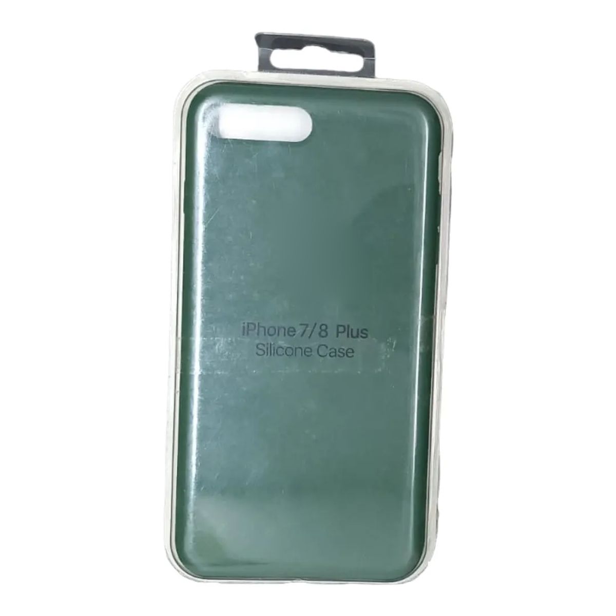 GENERICO - Forro Silicone Case Compatible con Iphone 78 Plus Verde