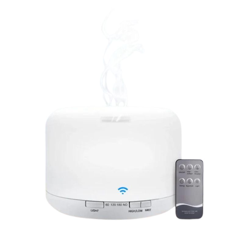 GENERICO - Humidificador Atomizador Difusor De Aroma Led 500ml