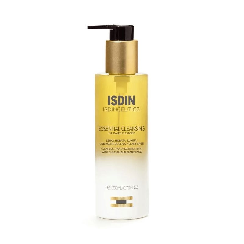 ISDIN - Aceite Limpiador Facial Oil-To-Milk Isdin Essential Cleansing
