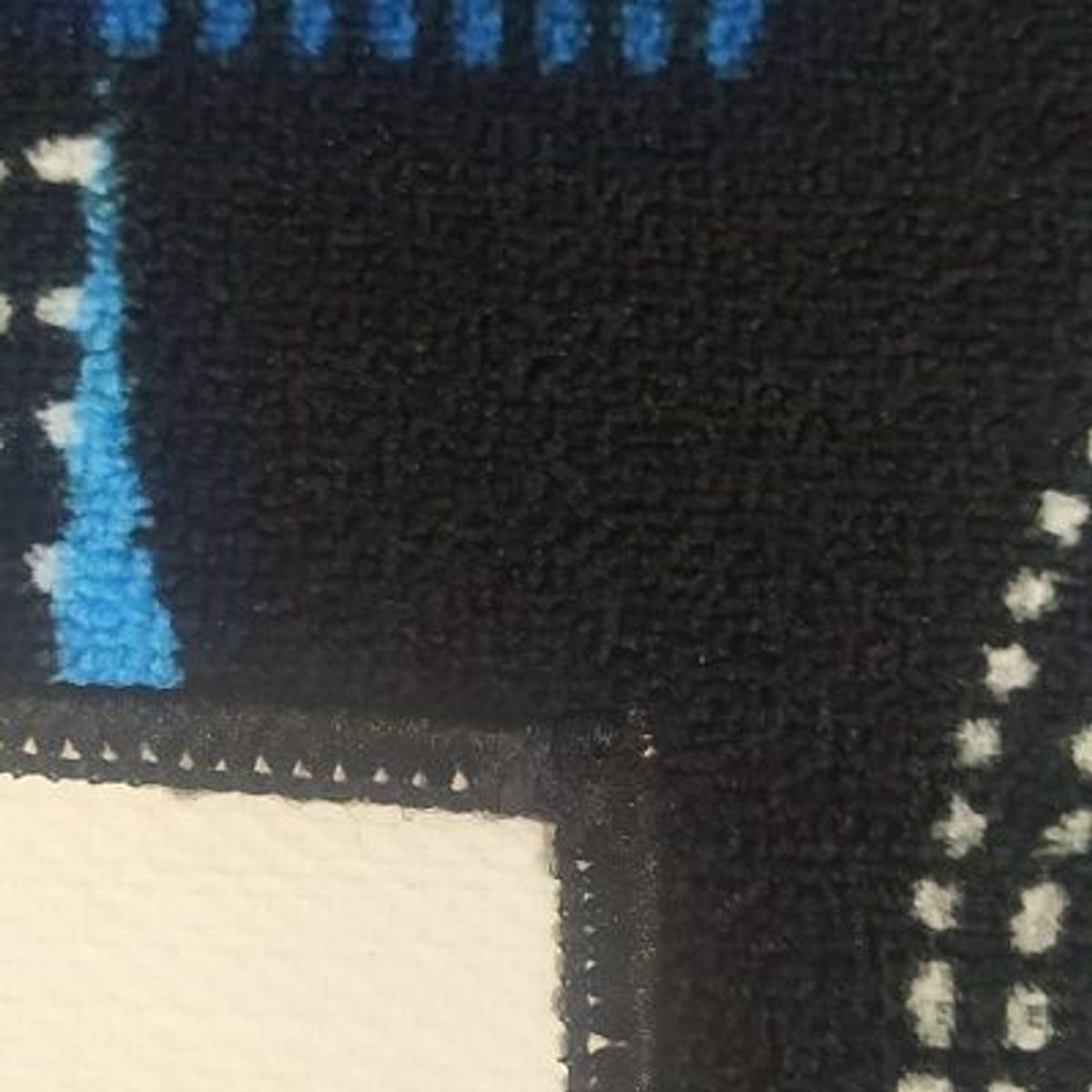 MITAPETE COM - Alfombra Tapete Pie De Cama - Entrada Azul 50 X 80cms