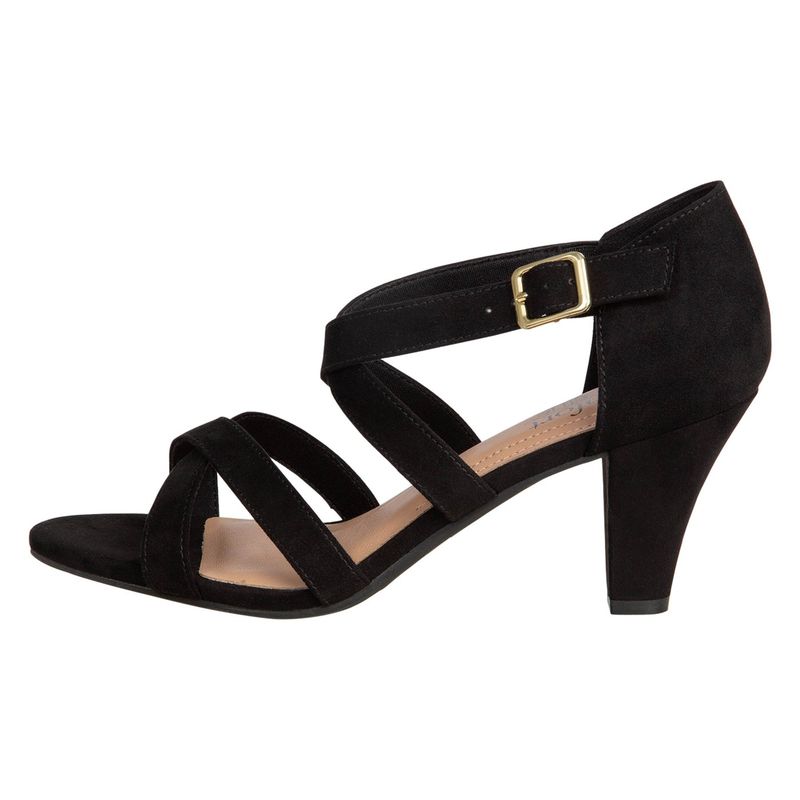 COMFORT PLUS - Sandalias Maud Para Mujer Comfort Plus Payless Negro
