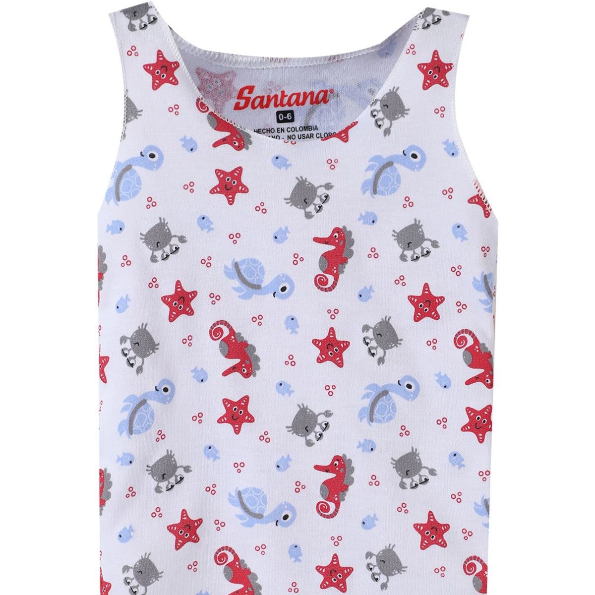 SANTANA - Esqueleto Bebé Martín Rojo Medio