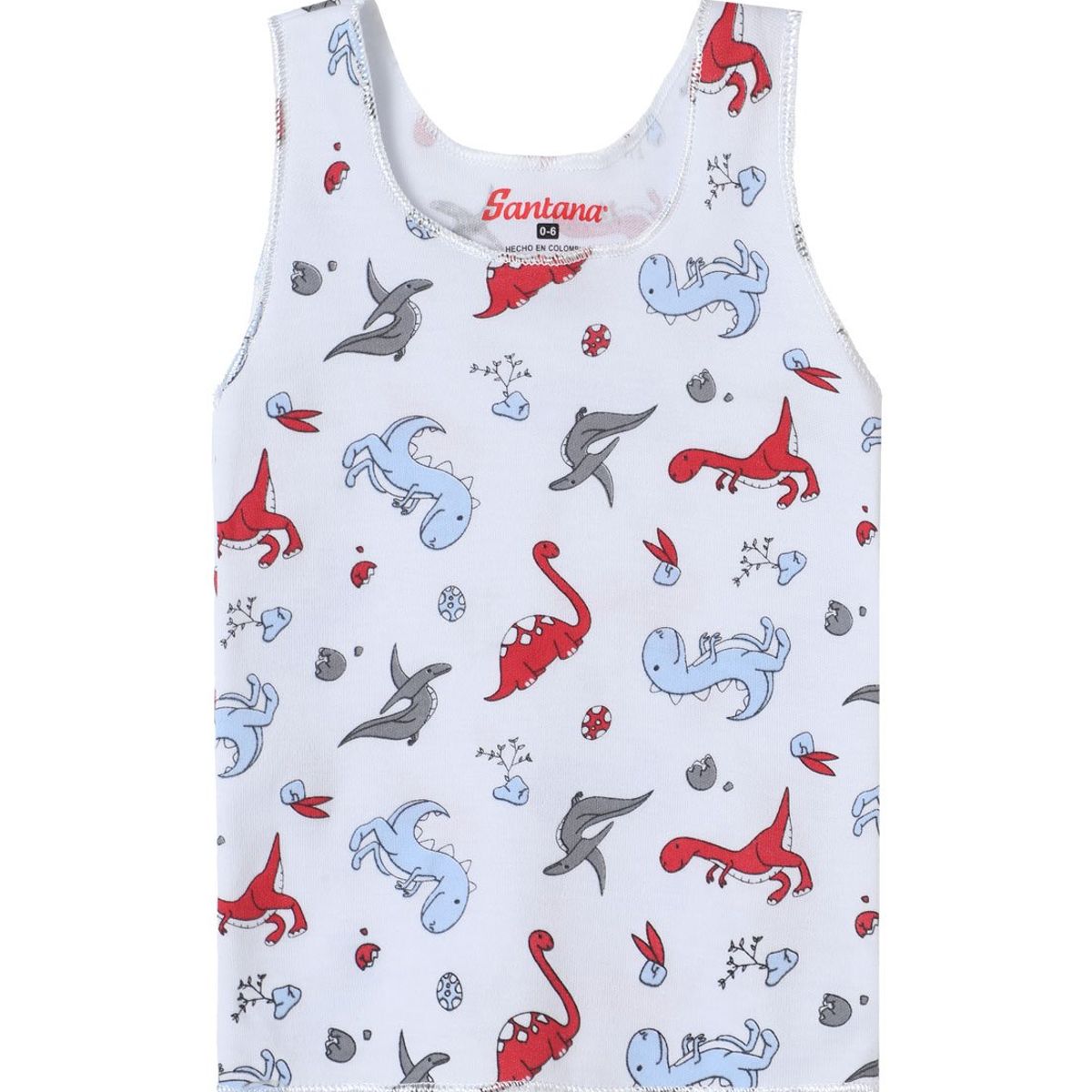 SANTANA - Esqueleto Bebé Martín Rojo Oscuro