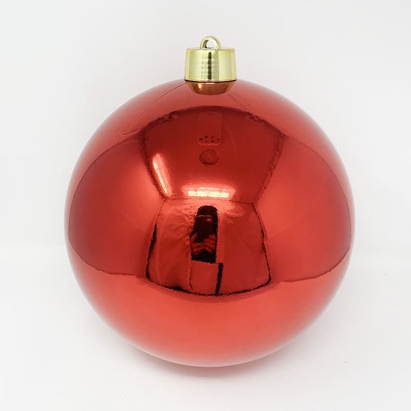 BURICA - BOLA BRILLANTE 25CM X 1PC ROJA