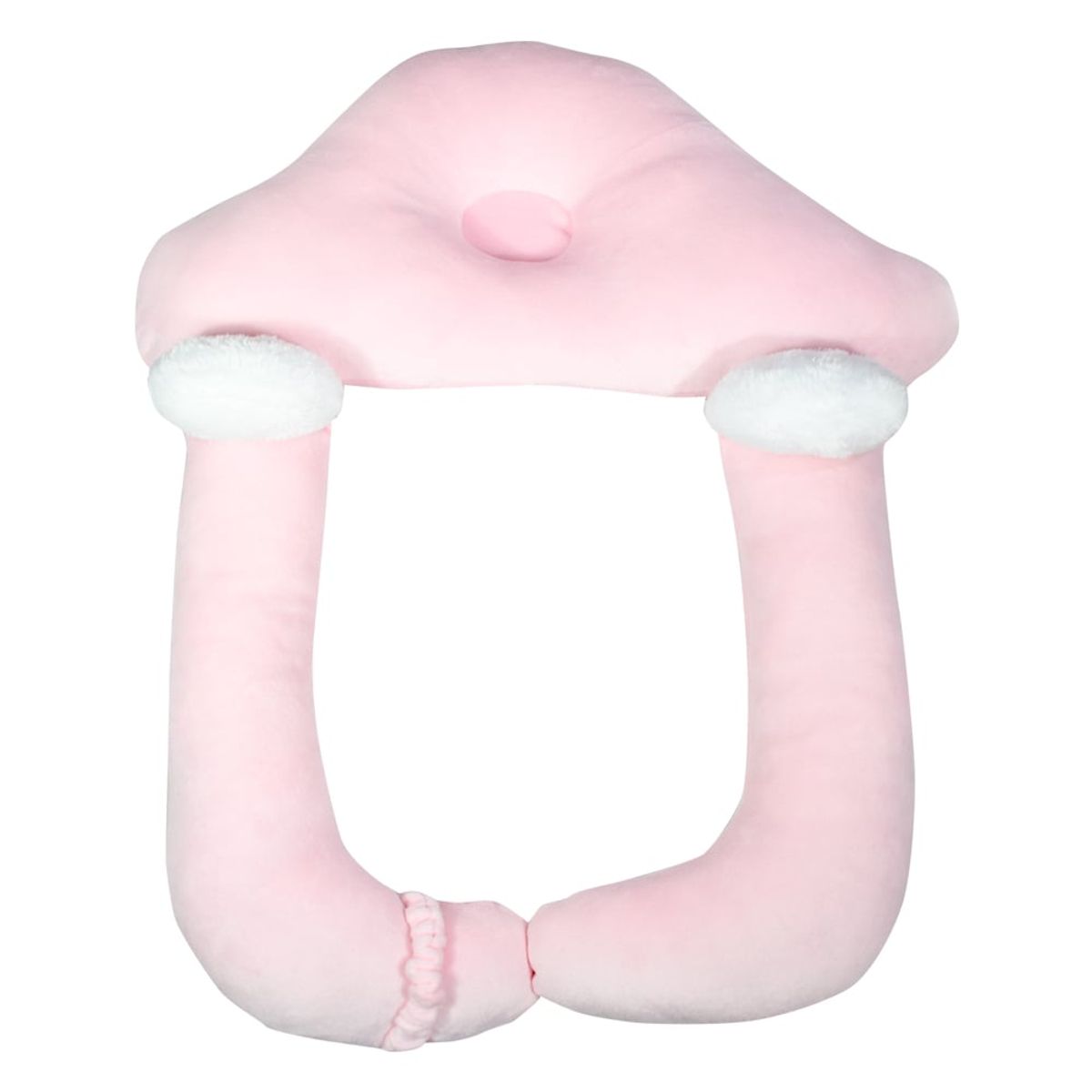 PRIMORDIAL - Almohada estabilizadora rosa con brazos para bebé