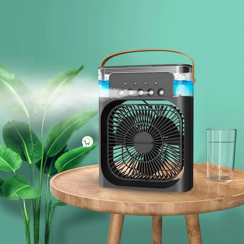 COMPRALOENCASA COM - Ventilador Enfriador Humidificador Aire Led Difusor Aroma MNV-X1