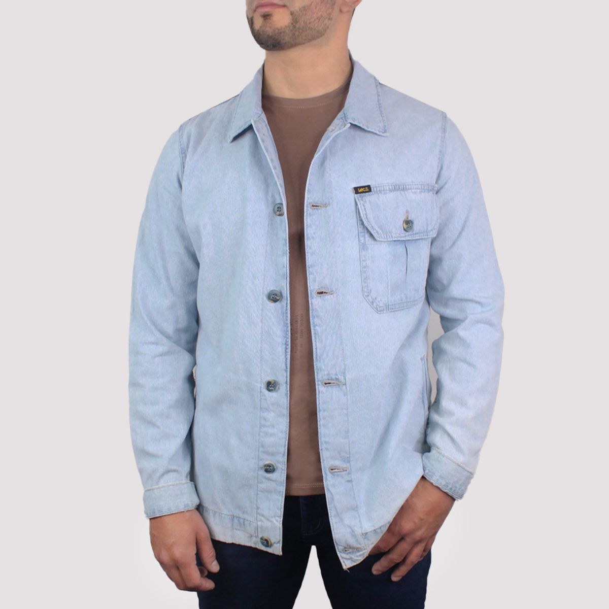 LEC LEE - Chaqueta en Denim para hombre Lec Lee.