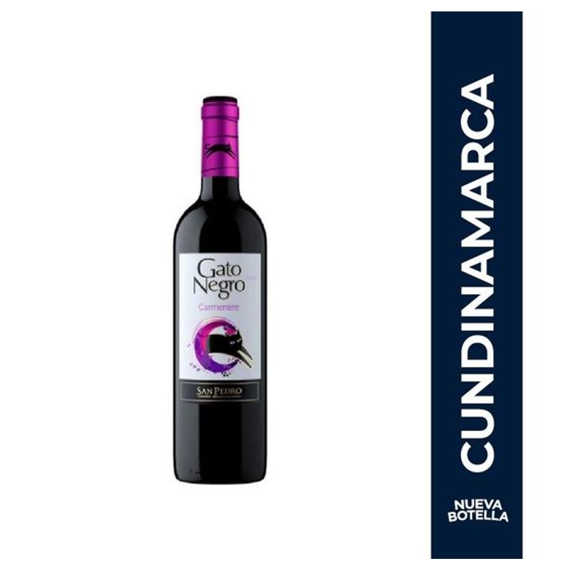 GATO NEGRO - Vino Gato Negro Carmenere 750 Ml