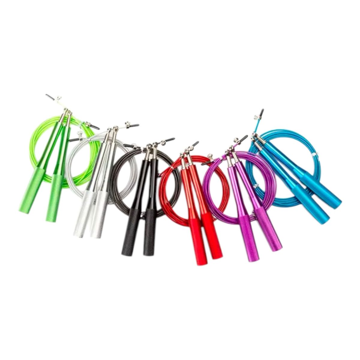 GENERICO - Lazo Profesional Cuerda Para Saltar Velocidad 100% Metalico