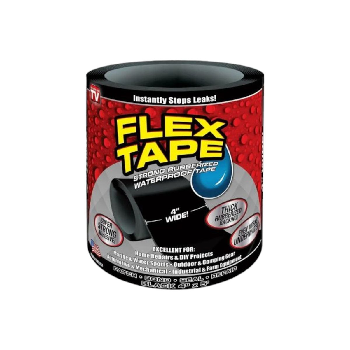 GENERICO - Fast Tape Cinta Adhesiva Ultrafuerte 150 Cm X 10 Cm