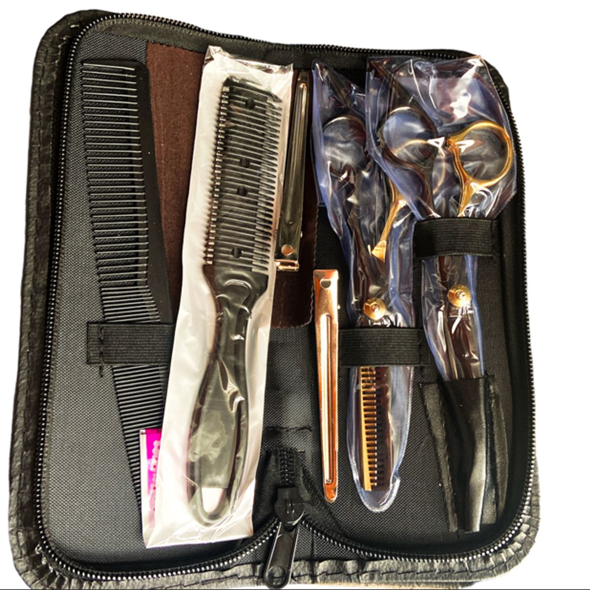 GENERICO - Kit De Tijeras Corte Grafiladora Peine afilado Para Cortar el pelo