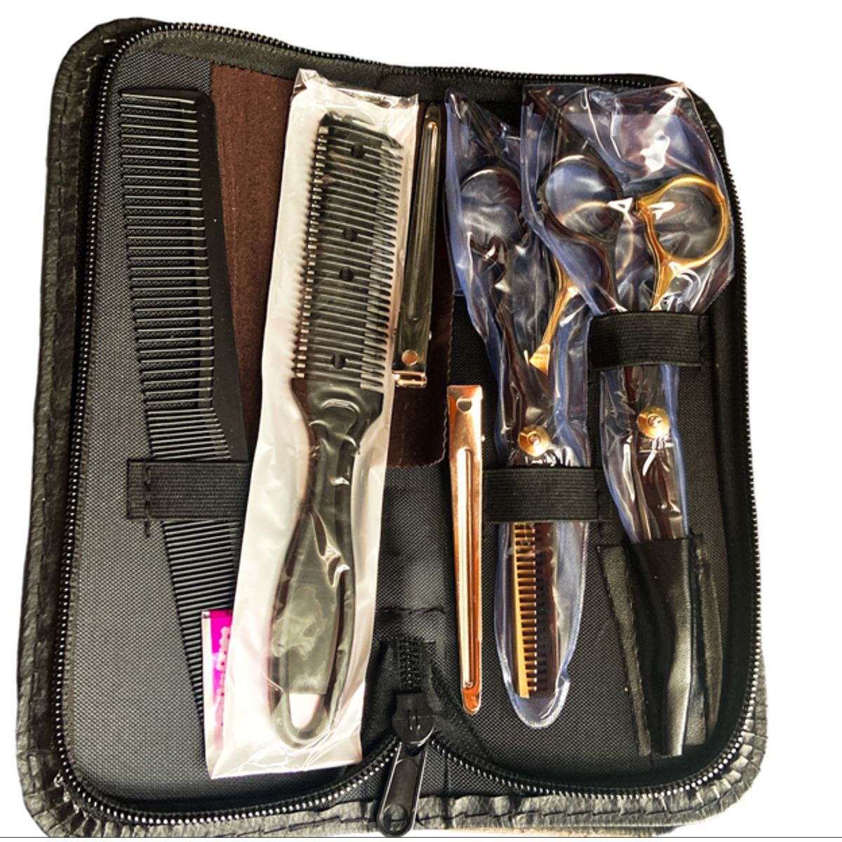 GENERICO - Kit De Tijeras Corte Grafiladora Peine afilado Para Cortar el pelo