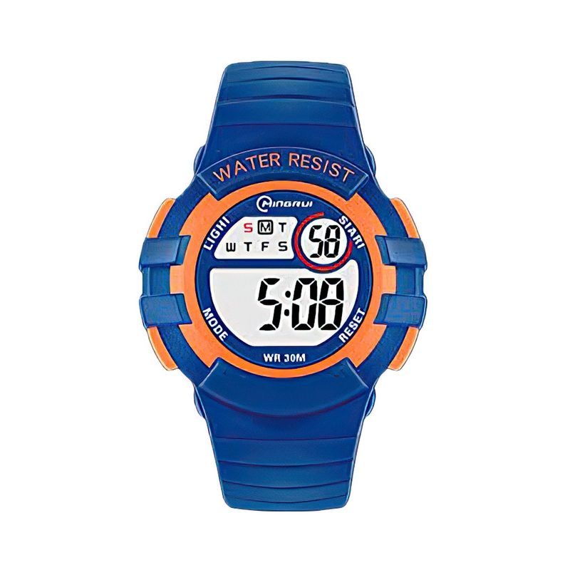 MINGRUI - Reloj Impermeable Niña Niños Digital Luz + Estuche.