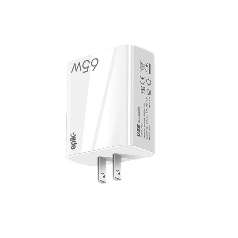 EPIK - Cargador de 65W quick charge