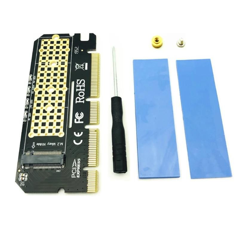 GENERICO - Convertidor Disco Solido M2 Nvme A Pci-express 4x 8x Y 16x