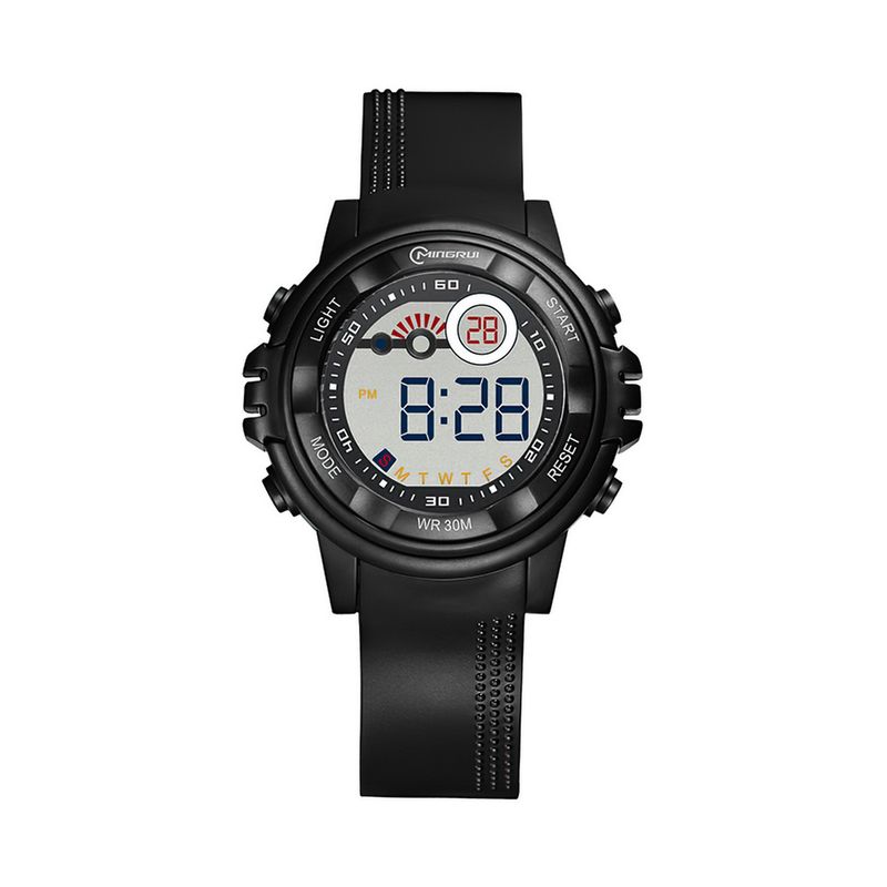 MINGRUI - Reloj Impermeable Niña Niños Digital Luz + Estuche