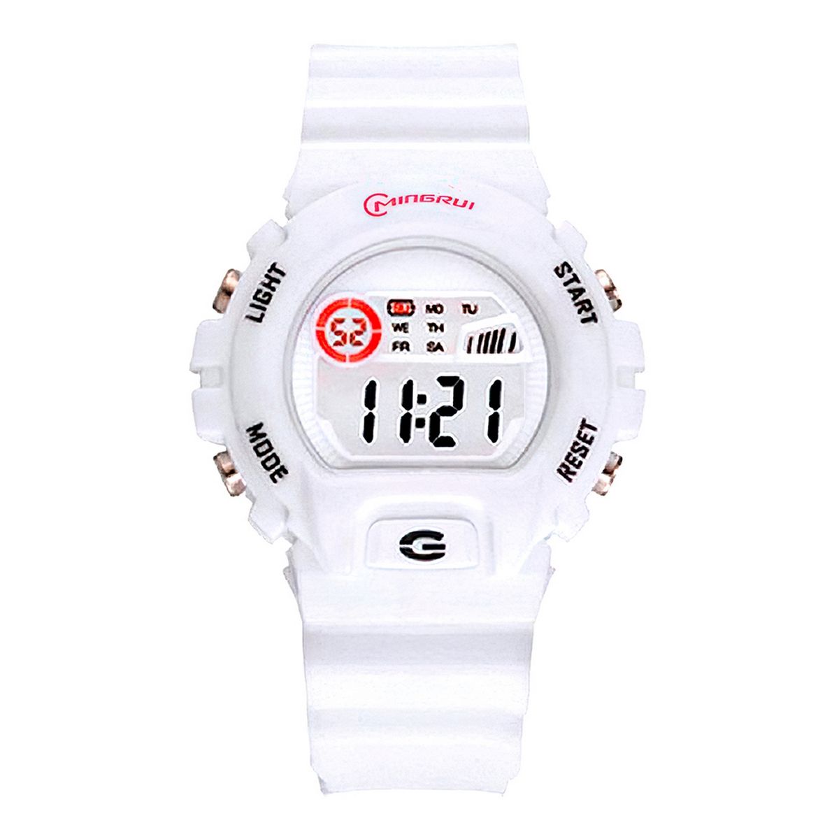 MINGRUI - Reloj Impermeable Niña Niños Digital Luz + Estuche