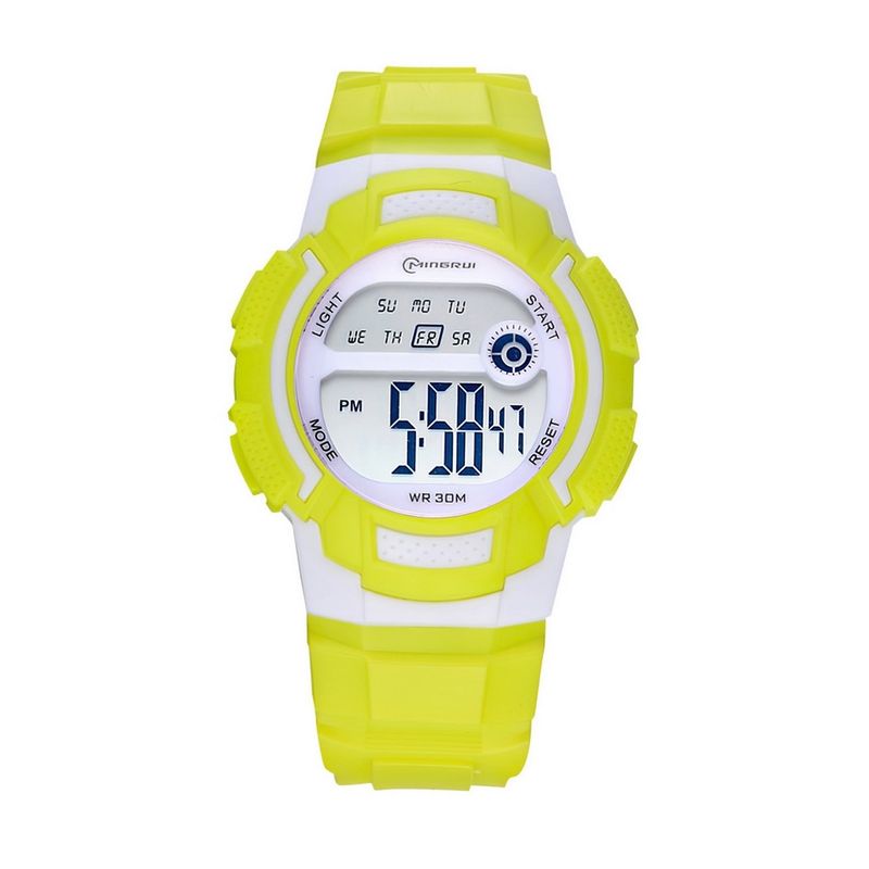 MINGRUI - Reloj Impermeable Niña Niños Digital Luz + Estuche