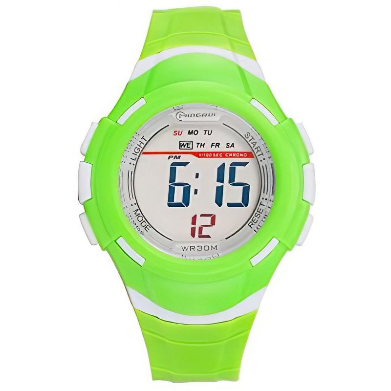 MINGRUI - Reloj Impermeable Niña Niños Digital Luz + Estuche