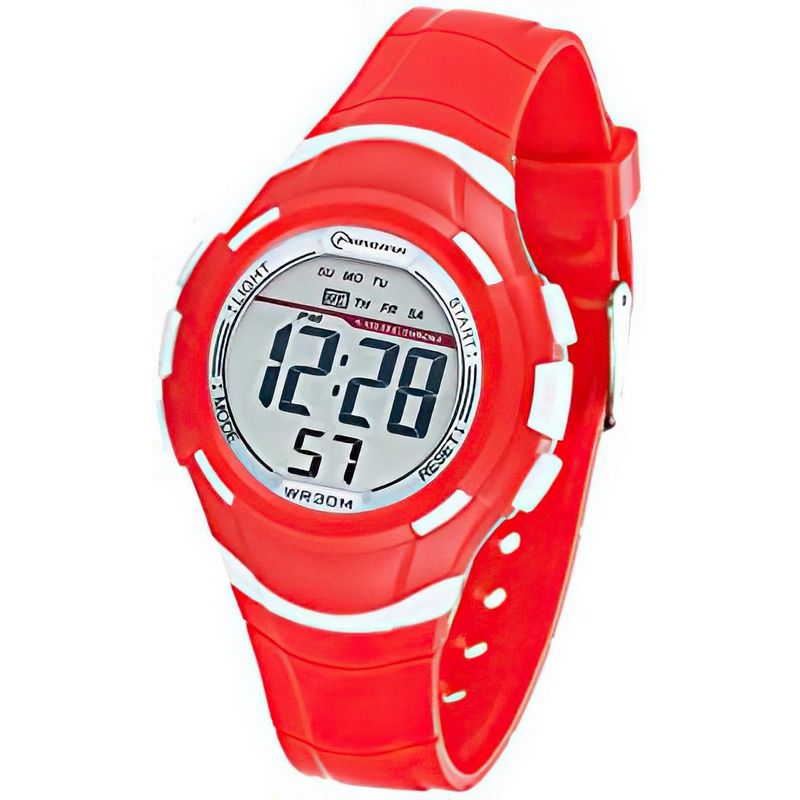 MINGRUI - Reloj Impermeable Niña Niños Digital Luz + Estuche