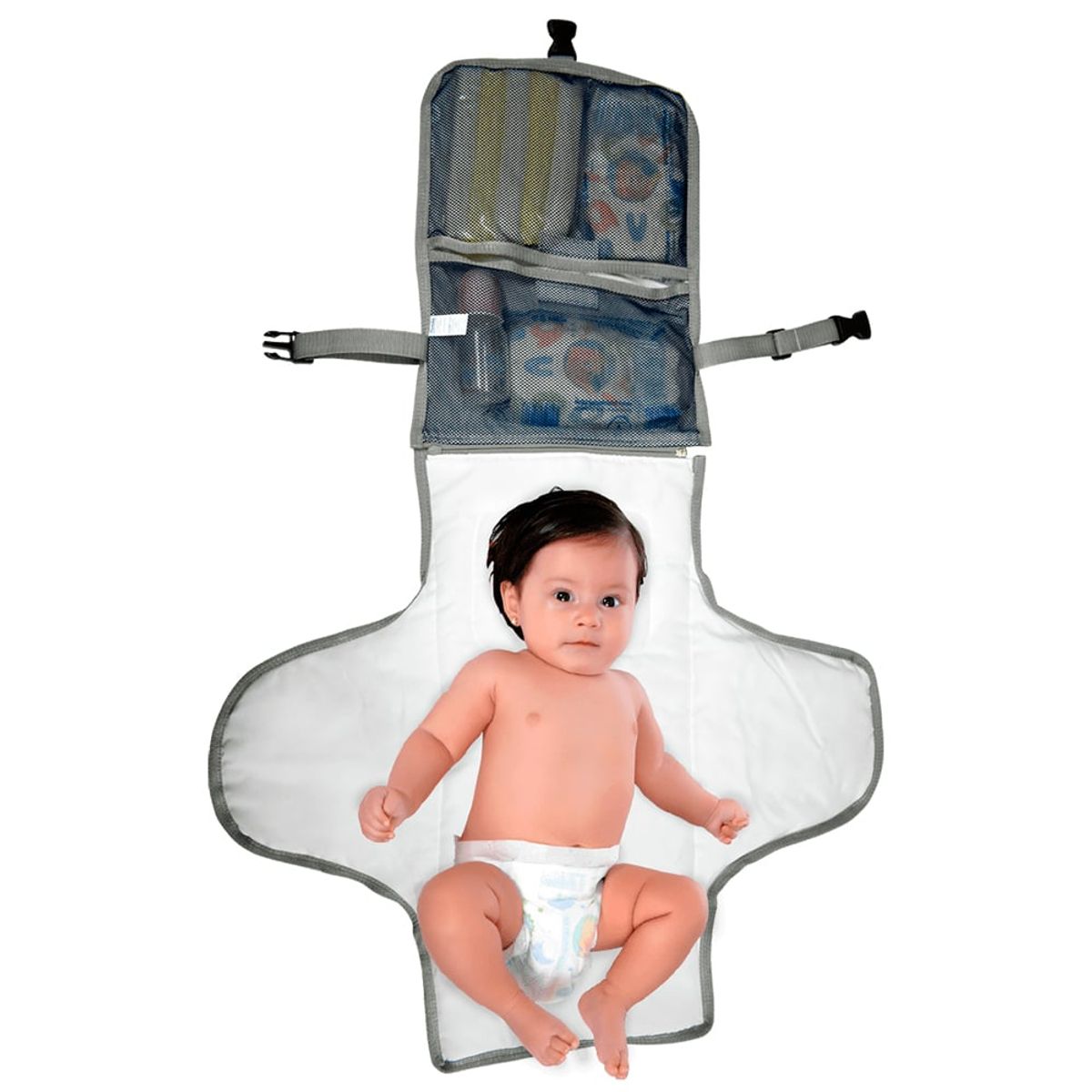 PRIMORDIAL - Cambiador en lona con bolsillos multiusos impermeable