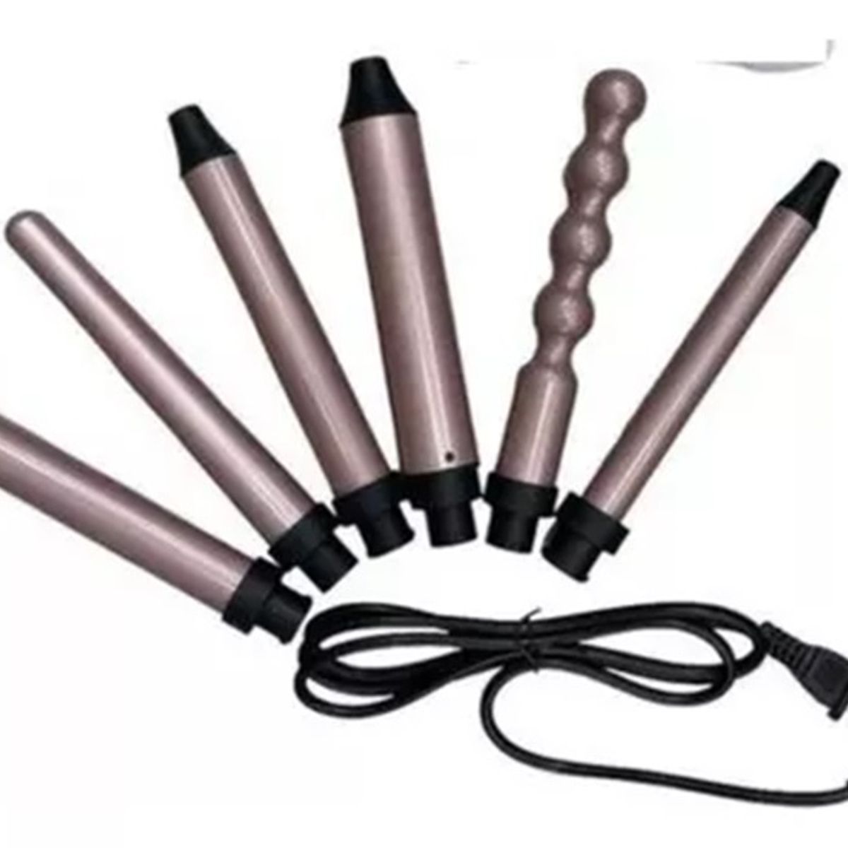 GENERICO - Pinza Rizadora Cabello profesional 6 en 1