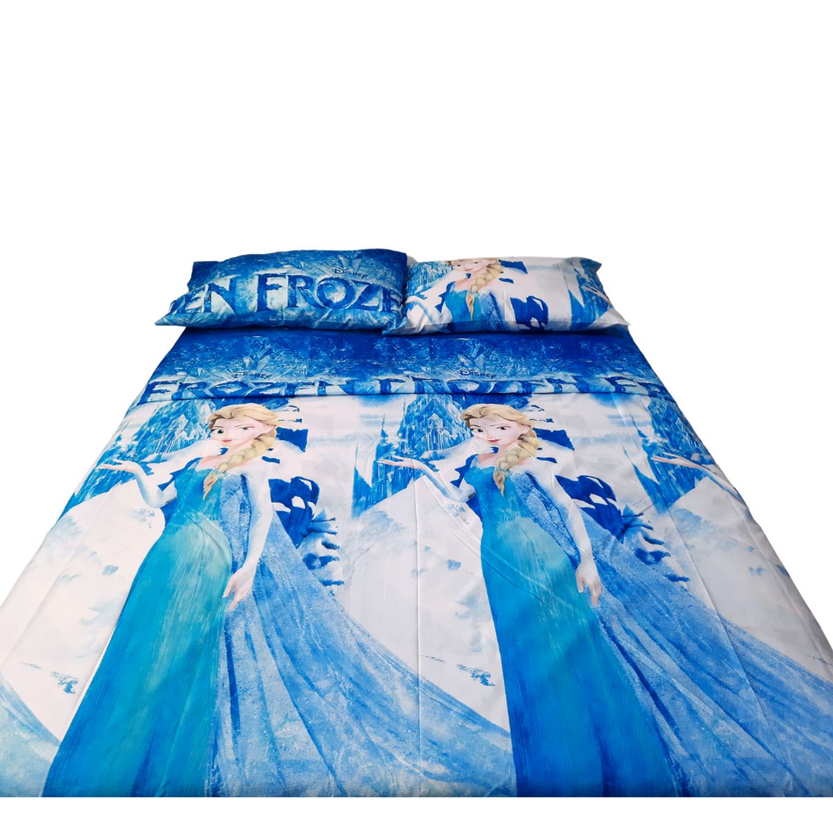GENERICO - Juego de sabanas Queen  - Frozen Elsa