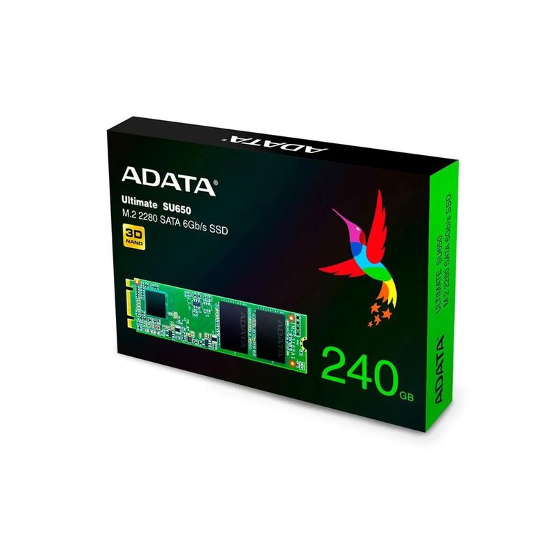 ADATA - Disco solido SSD M.2 NVME 240GB SU 650ADATA  2280
