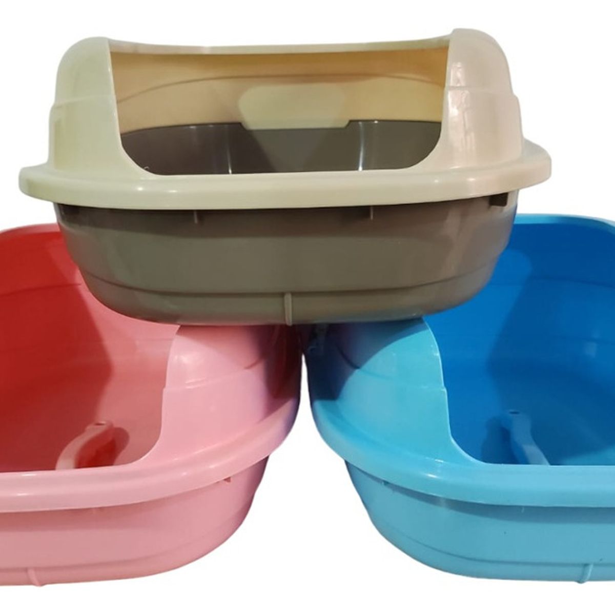 GENERICO - Arenero Caja Gatos Pala Recogedora Baño Sanitario Grande