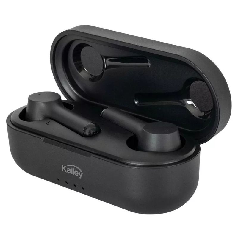 KALLEY - Audífonos Kalley Inalámbricos Bluetooth In Ear K-audbt Negro.