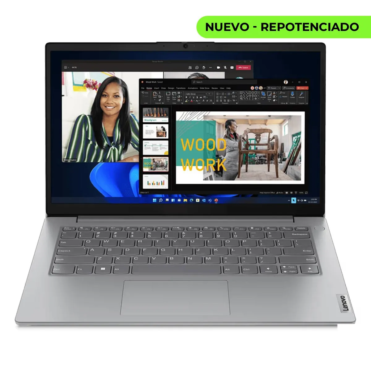 LENOVO - Portatil V14 Amd Ryzen 5 7520U Ddr5 16gb Ssd 512gb 14 Fhd