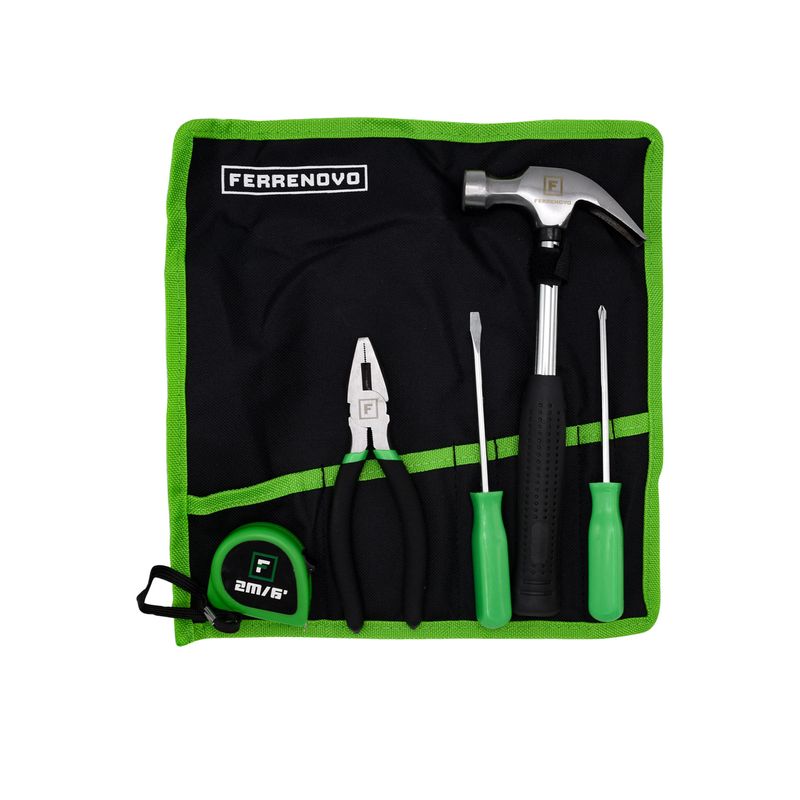 FERRENOVO - Kit De Herramientas x 5 Piezas Ferrenovo Con Estuche