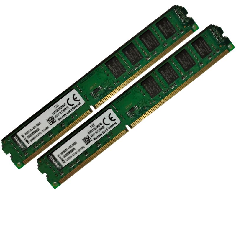 KINGSTON - Kit Memoria Ram Kingston 8gb (2x4gb) 1333mhz 10600 Para Pc