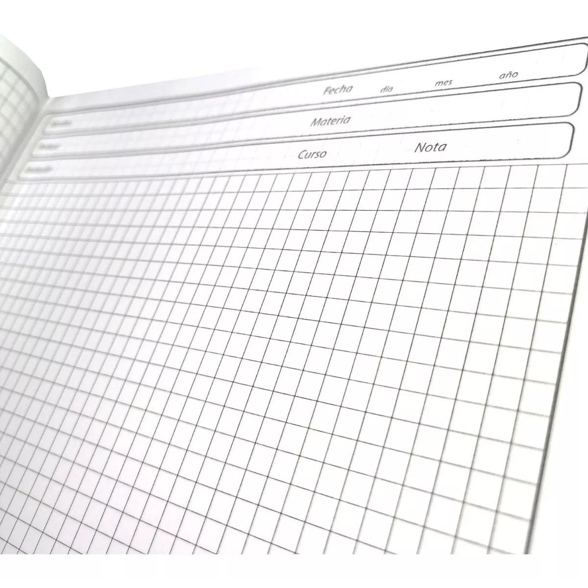 GARABATOS - Paquete Hojas Examen X 100 Hojas Doble Oficio Cuadriculadas