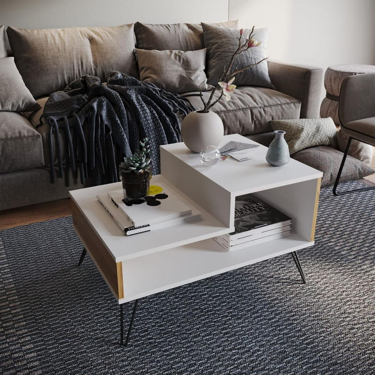 MADERKIT - Mesa de Centro Urban Maderkit Color Wengue