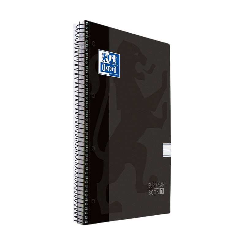 PELIKAN - Cuaderno Oxford Classic 1 Materia Cuadriculado Negro
