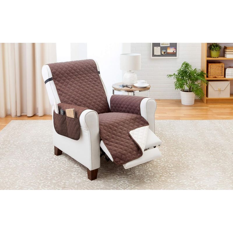 GENERICO - Forro Protector para Silla Doble Faz Lavable 165x170