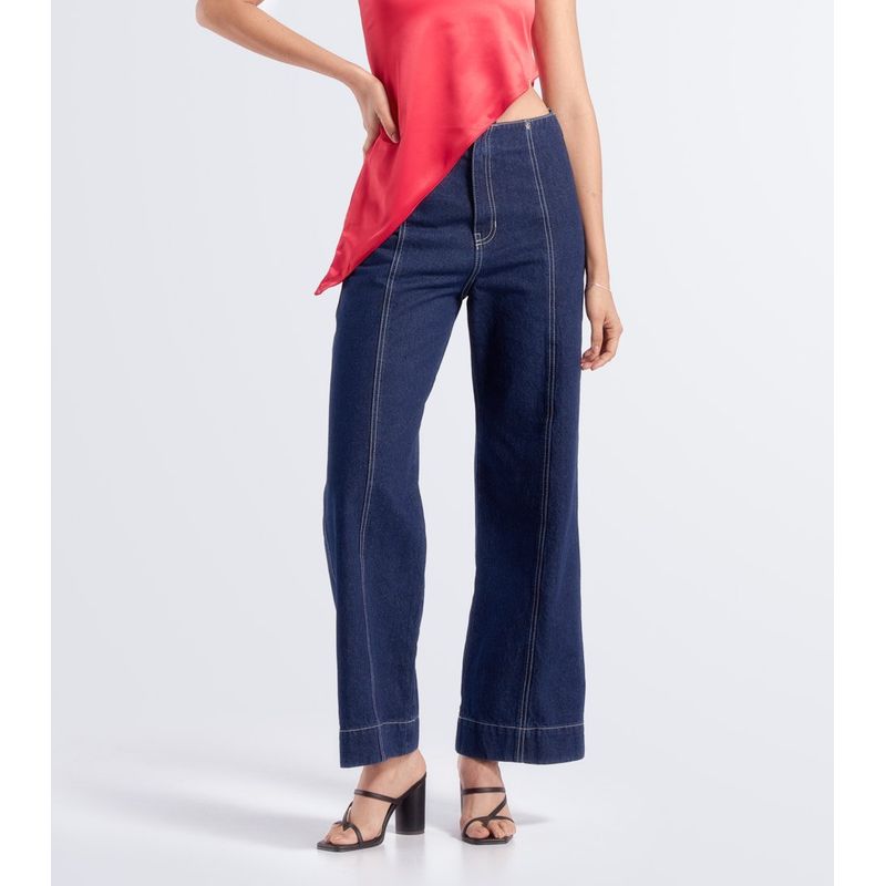 DEREK - Jean Para Mujer Wide Leg Derek Lovely.-