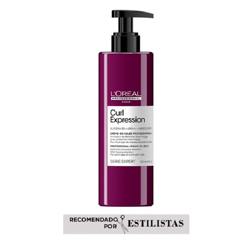 LOREAL PROFESSIONNEL - Crema en gel Curl Expression cuidado cabello rizado Loreal professionnel 250ML