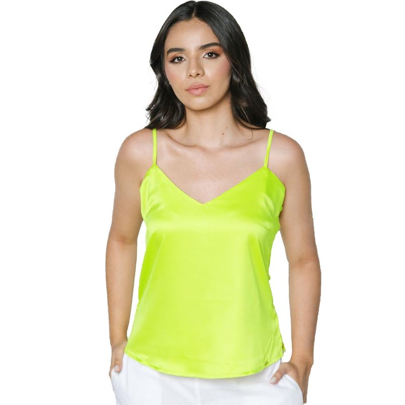 LEG LEGREENY - Blusa Para Mujer en Satín LeGreeny_.