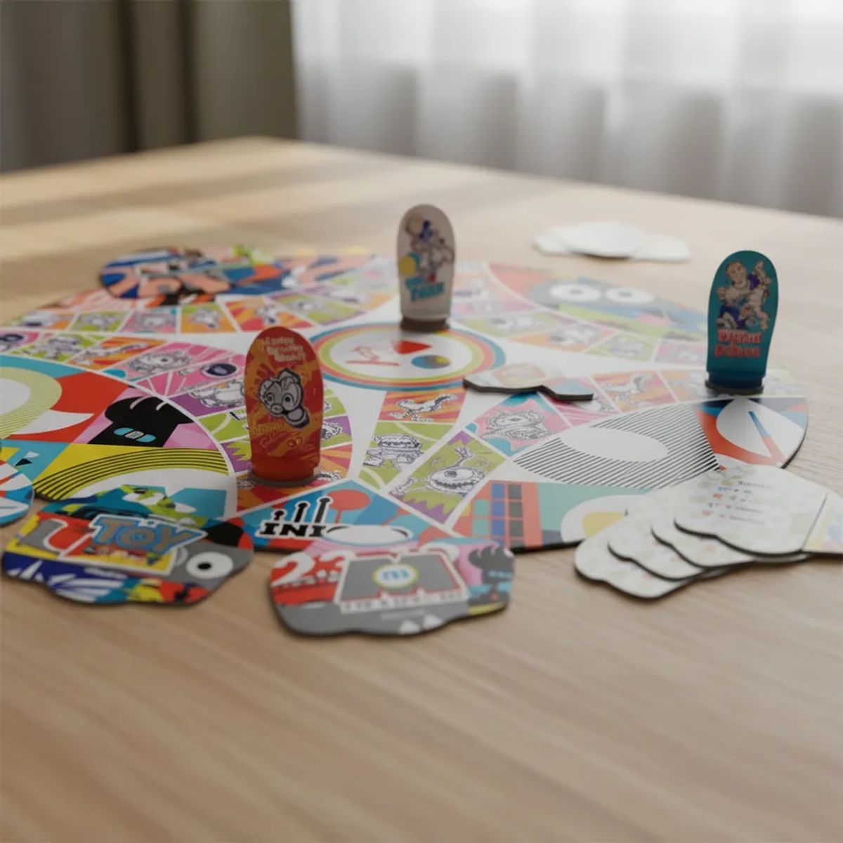 RONDA - Juego De Mesa Trivia Sabelotodo Edición Pixar Para Niños