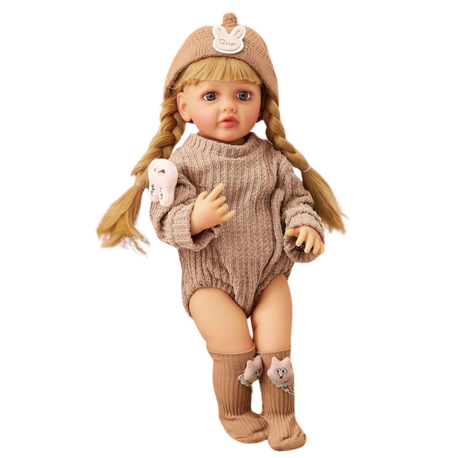 Muñeca Bebé Real Reborn Cuerpo de Silicona Madison GENERICO