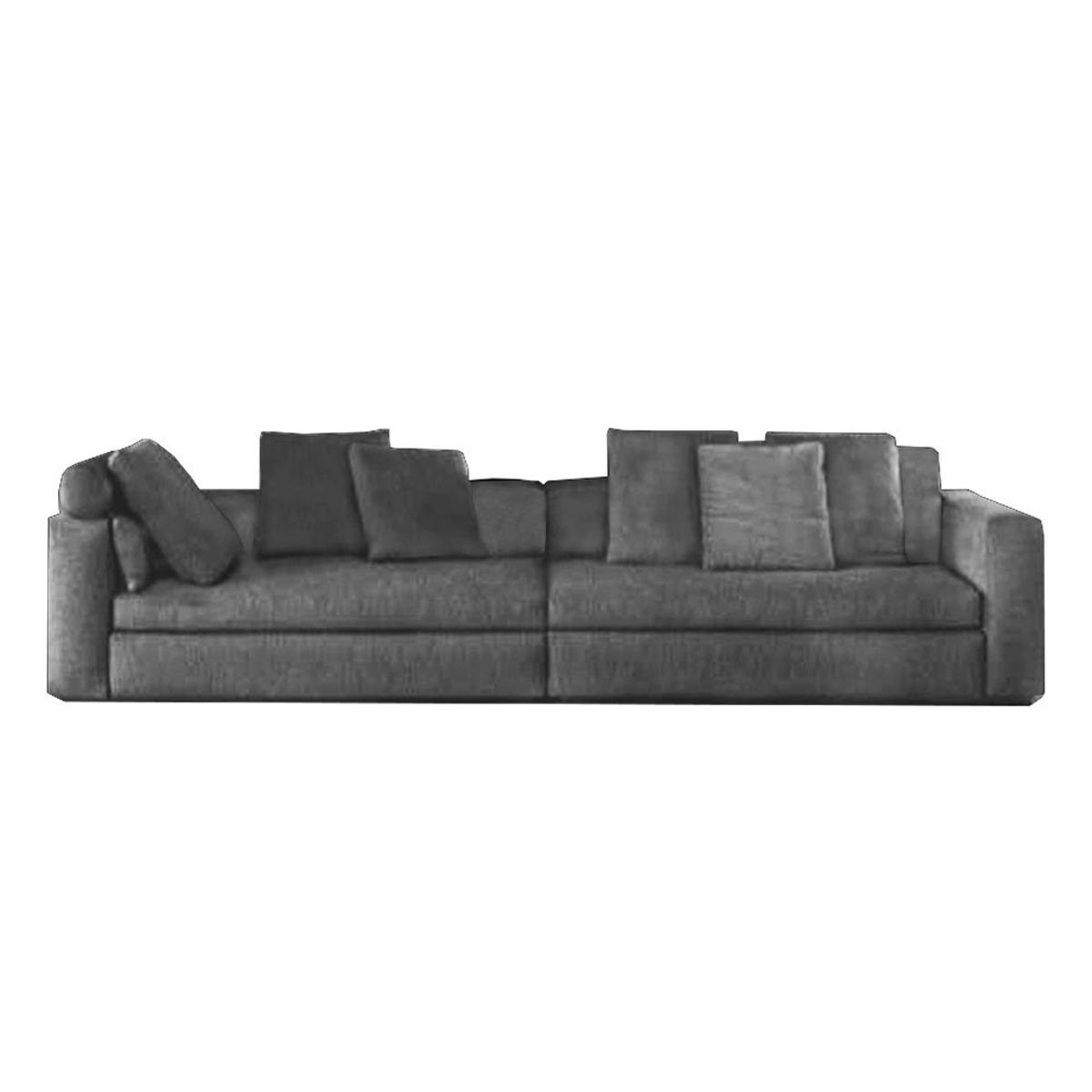 MAGIC CLASS - SALA MODERNA LONGVILLE ECOCUERO GRIS