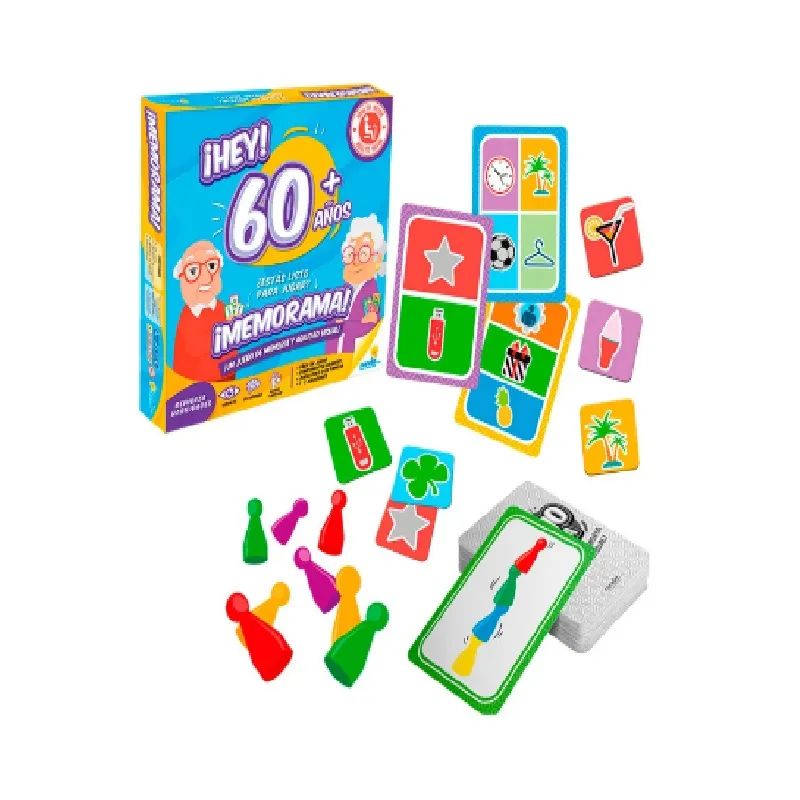 RONDA - Juego De Mesa Memorama Visual Para Adultos Mayores +60