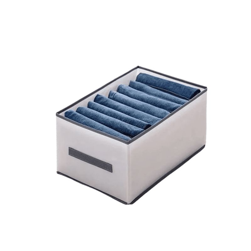 GENERICO - ORGANIZADOR ALMACENAMIENTO DIVISOR PLEGABLE DE ROPAJEANSPLANTALÓN