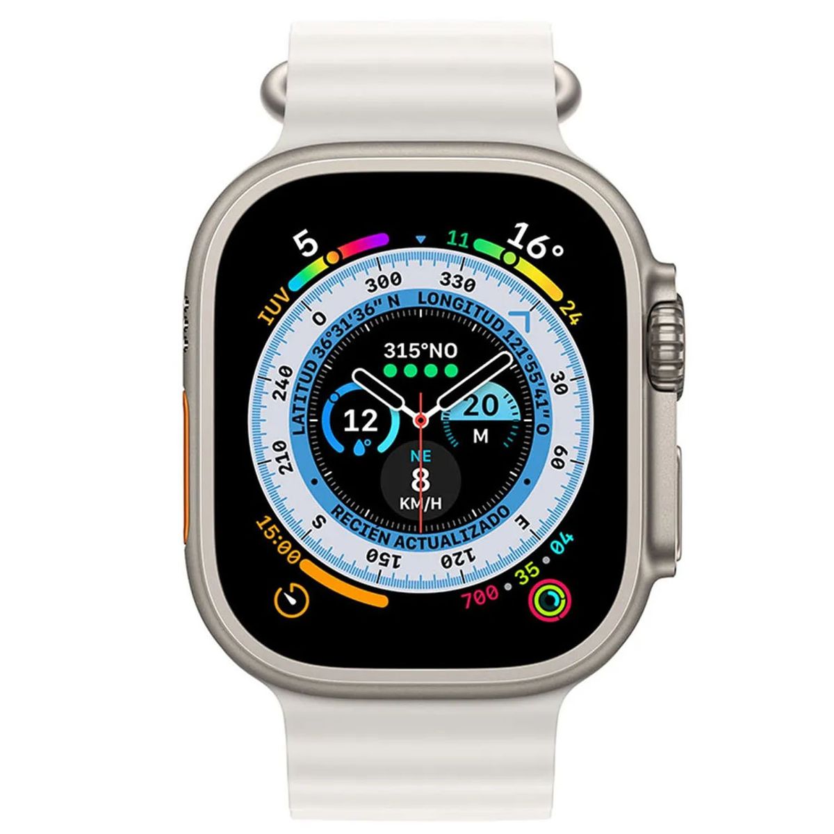 ONE PIXEL - Smartwatch Serie 8 Ultra Reloj Inteligente Blanco ONE PIXEL